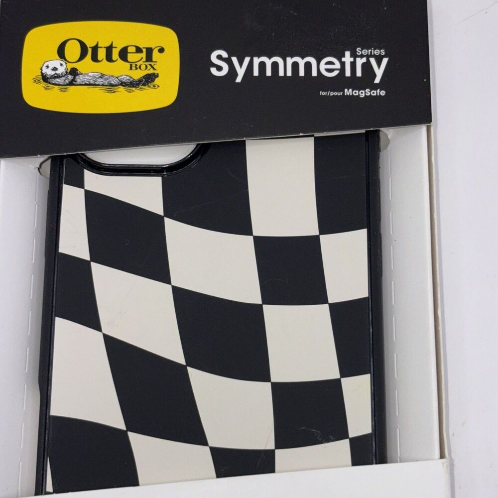 OtterBox iPhone 16 Plus Symmetry Series Case w/ MagSafe Wavy Charcoal NEW - Picture 4 of 6
